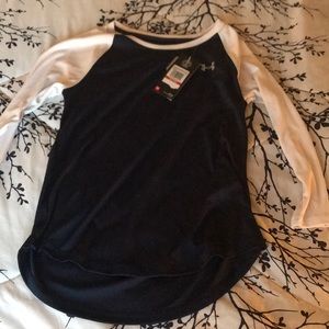 Under armor baseball shirt